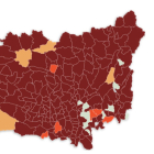 Mapa de municipios, hoy
