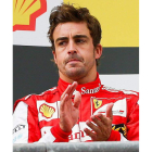 Alonso, segundo en Spa.