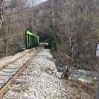 El bicirrail propone la puesta en valor de estas vías.