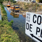 El río Valcarce, a la altura de Trabadelo.