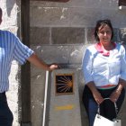 Astandoa, Martínez y Pacios, integrantes de la nueva asociación del Camino de inviertno. MACÍAS