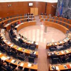 El Parlamento de Eslovenia.