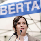 La presidenta de Madrid, Isabel Díaz Ayuso. EFE