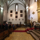 Un momento del acto desarrollado ayer en la Encina. ANA F. BARREDO
