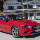 Frontal más bajo y aerodinámica sensiblemente mejorada para el nuevo Mercedes CLA Coupé.