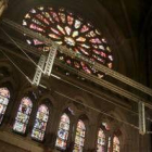 Los ciudadanos casi podrán «tocar» las vidrieras de la Catedral