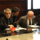 Reunión de la Mesa con los abogados del Parlament.