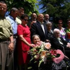 Dionisia celebró sus 101 años junto a sus hijos, nietos y biznieta