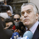 Luis Bárcenas, antes de entrar en la cárcel condenado por la corrupción en el PP. FERNANDO ALVARADO
