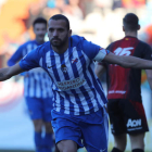 Yuri es un seguro para la Deportiva. En el primer minuto ya anotó. L. DE LA MATA