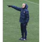 Carlos Terrazas está contento con el rendimiento de su equipo en las últimas jornadas. L. DE LA MATA