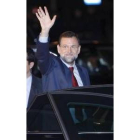 Rajoy optó por mantener su discurso agresivo