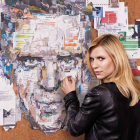 La agente de la CIA Carrie Mathison, junto a una composición de Nick Brody. dl