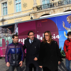 El alcalde de Palencia y la presidenta de la Diputación, ayer, en la presentación.