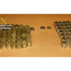 En el momento de la detención el sospechoso llevaba más de 500 euros en monedas.
