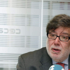 El recientemente elegido presidente de Cecale, Santiago Aparicio.