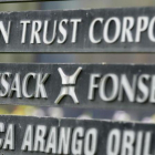 Placa del despacho de Mossack Fonseca en Panamá.