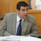 El portavoz y único edil del PAL-Ul, Francisco Javier Gómez, en una intervención en un pleno.