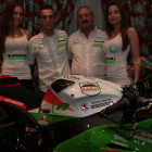 Isaac García con la Kawasaki con la que repetirá experiencia en la Copa de España de velocidad.