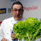 Agapito Cristóbal descubrió ayer en  Madrid las excelencias de la fermentación.