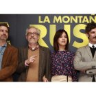 Alberto San Juan, Emilio Martínez Lázaro, Verónica Sánchez y Ernesto Alterio.