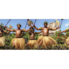 Un grupo interpreta una de las danzas tradicionales de las Islas Fiji. DL