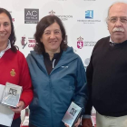 Momento de la entrega de premios en el Golf Bierzo. DL