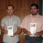 El vicepresidente de Acobem y Manuel Cuenya, ayer.