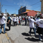 Los trabajadores mantiene las concentraciones en la fábrica. LDLM