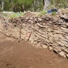 La muralla de La Muela formaba parte de un punto de control de las explotaciones auríferas.