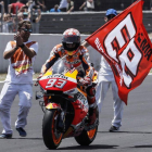 Marc Márquez se mostró intratable en Jerez. JOSÉ MANUEL VIDAL