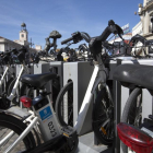 Bicimad, servicio municipal de bicicletas en Madrid.