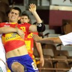 Los hispanos juegan hoy contra Polonia. SECUNDINO PÉREZ