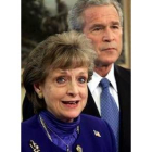 Miers y Bush, el pasado día 3 de octubre en la Casa Blanca