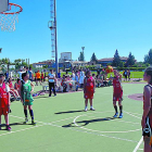 Imagen de una demostración de las escuelas deportivas.