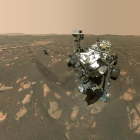 El rover Perseverance se tomó una foto con el helicóptero Ingenuity Mars. NASA