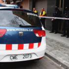 Un coche patrulla  de los Mossos dEsquadra.