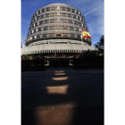 El edificio del Tribunal Constitucional, en Madrid, ayer.