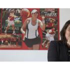Conchita Martínez ya prepara el partido frente a Croacia de la Copa Davis. ALEJANDRO GARCÍA