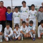 Formación del Santa Marta que milita en alevines.