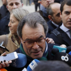 Artur Mas vuelve a postularse como candidato a la presidencia de la Generalitat. JUAN CARLOS HIDALGO