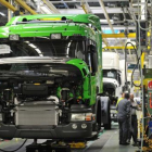 Planta de fabricación de camiones de Scania en Angers (Francia).