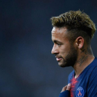 Neymar, con la camiseta del PSG.