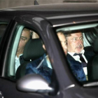 Rato sale en coche de la Audiencia Nacional para evitar a la gente que le esperaba en la calle.