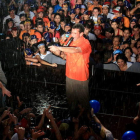 Capriles en un acto multitudinario celebrado en Caracas DANIEL LARA