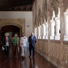 La vicepresidenta Carmen Calvo visitó ayer Valladolid. NACHO GALLEGO