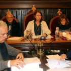 La alcaldesa de Girona, Marta Madrenas, presidiendo el pleno de este lunes 11 de diciembre.