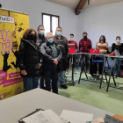 El taller sobre calzado artesano dio comienzo ayer. DL