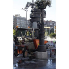 Obras en Papalaguinda, junto a Guzmán.