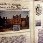 Los sellos van acompañados de información sobre cada castillo